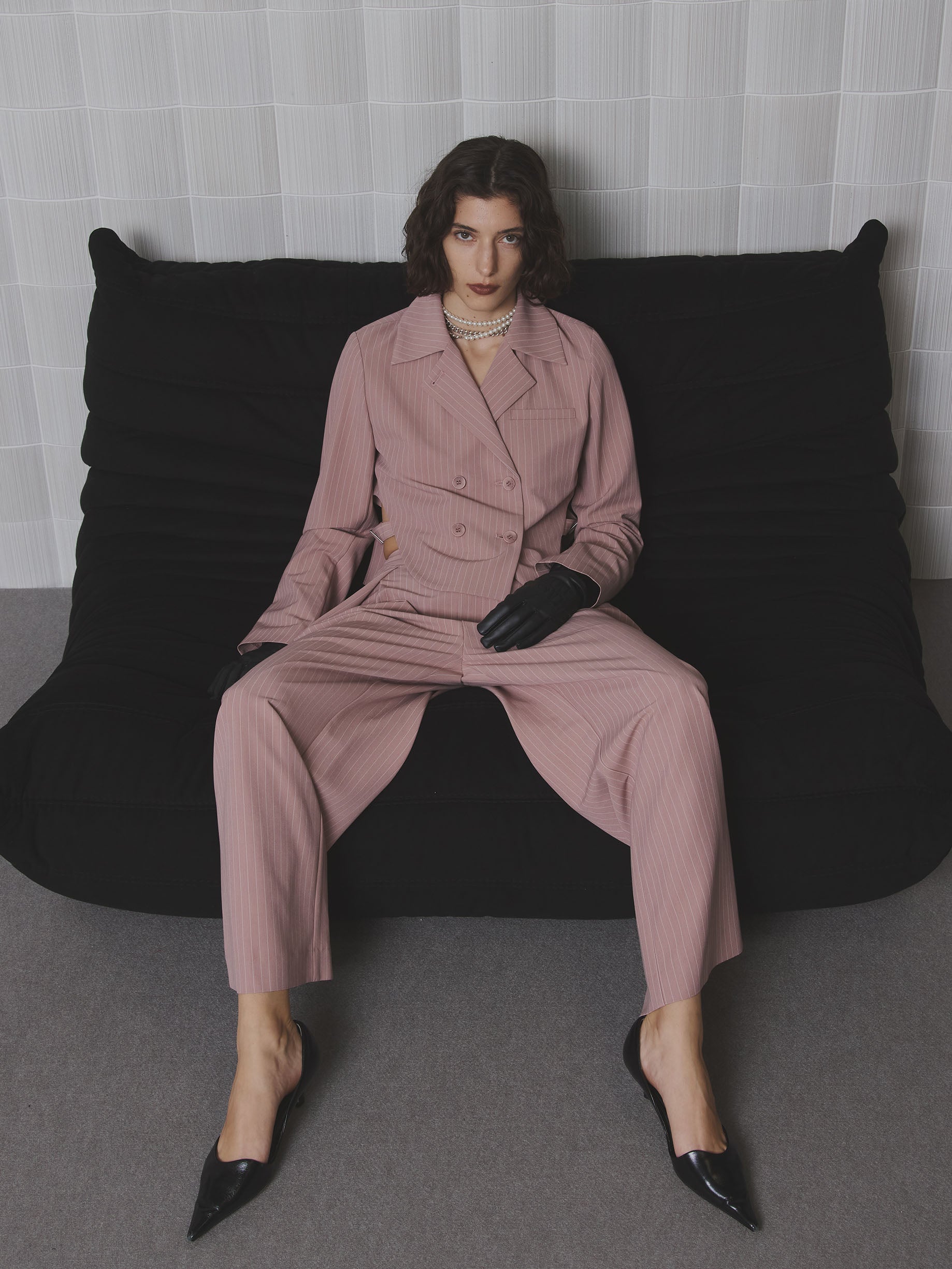 ROUND HEM JACKET SET UP