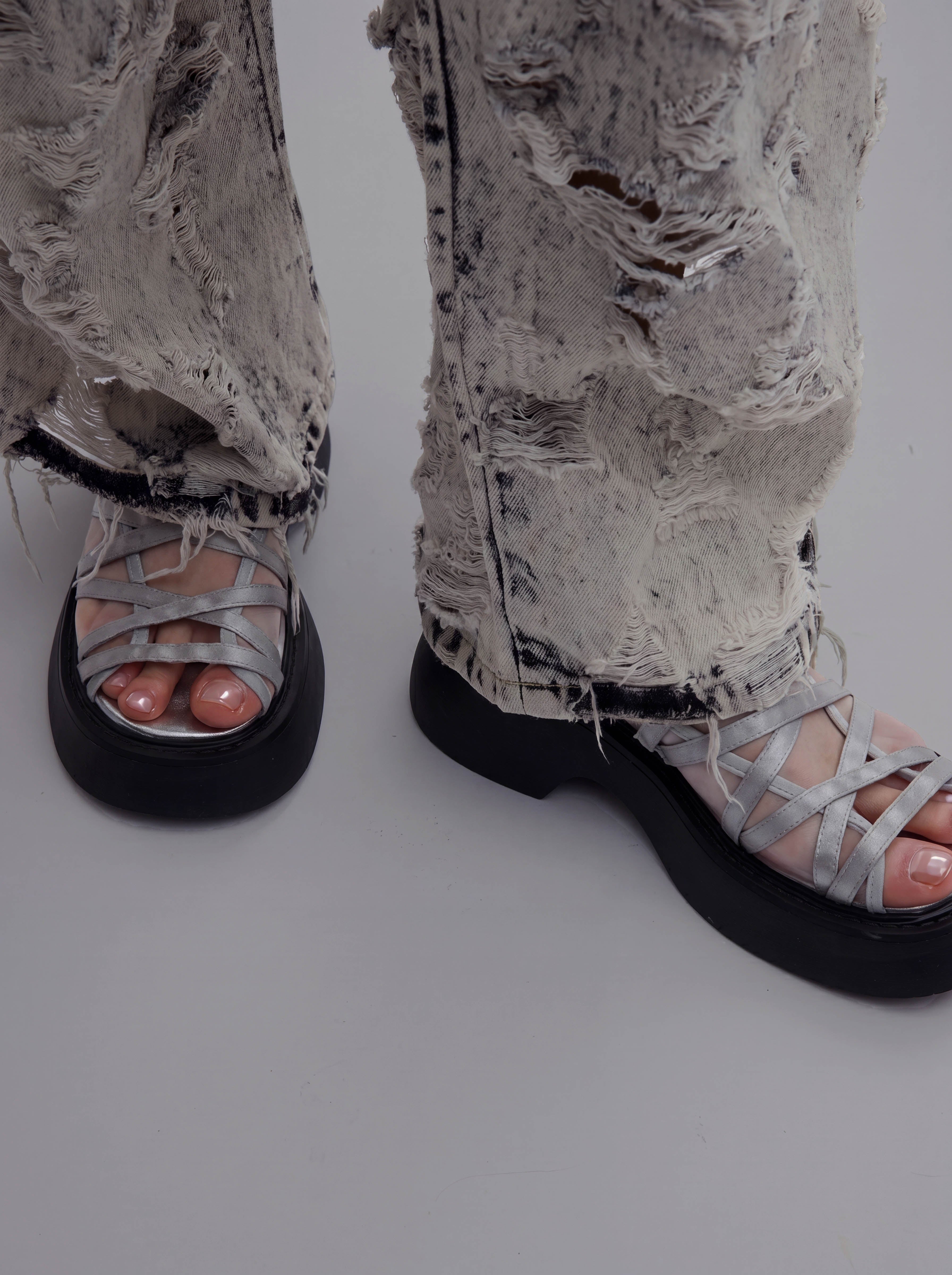MEDI MARY JANE SHEER SANDAL