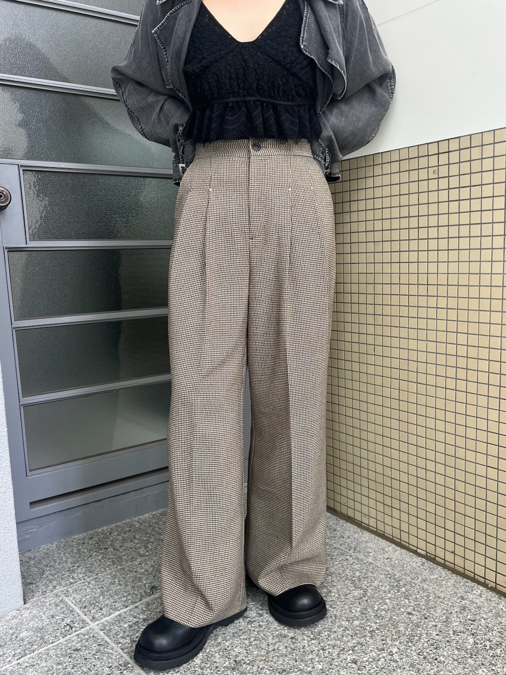 JENNY 2TUCK STRAIGHT PANTS