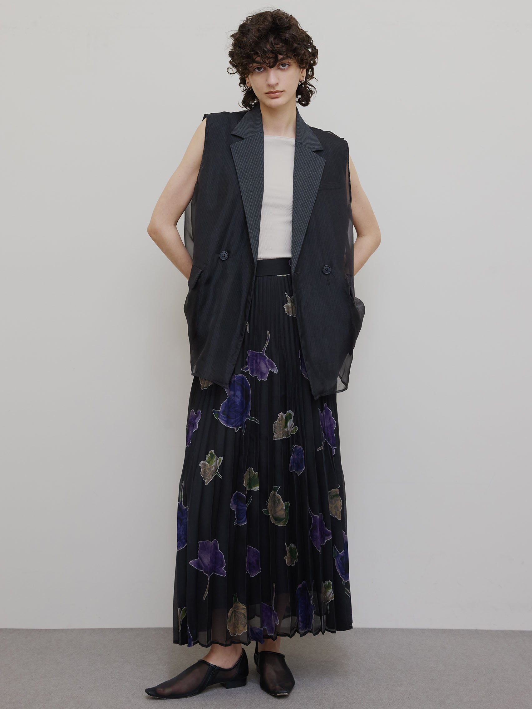 MEDI OLIVIA OPAL PLEATS SKIRT