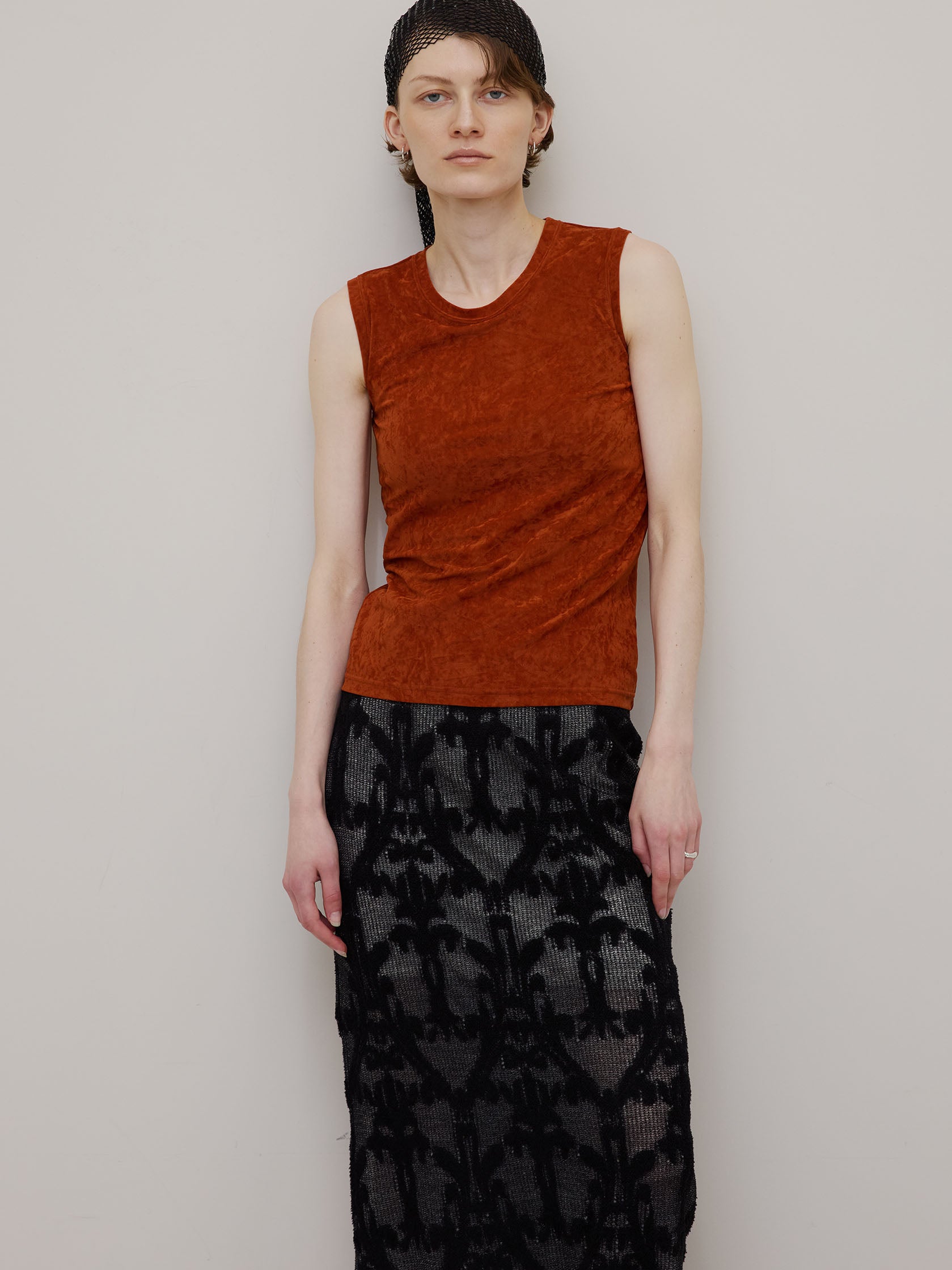 SUEDE TOUCH TANK TOP