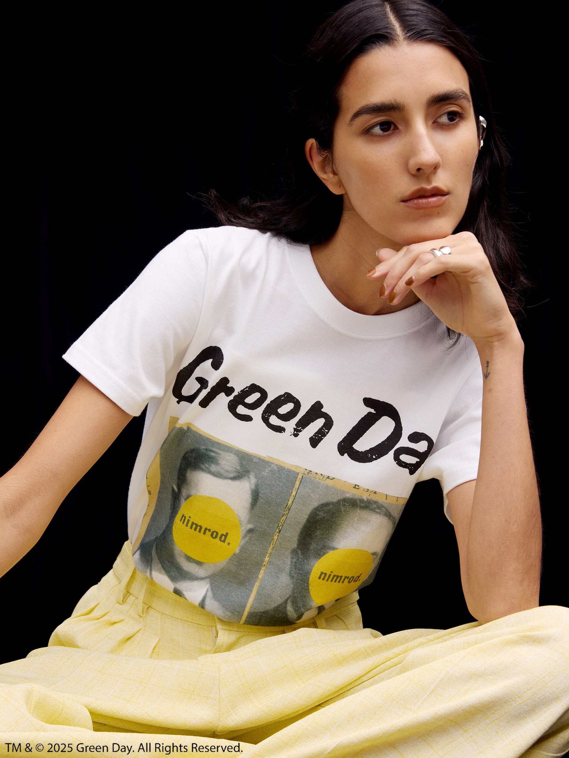 GREEN DAY / WHITE TEE