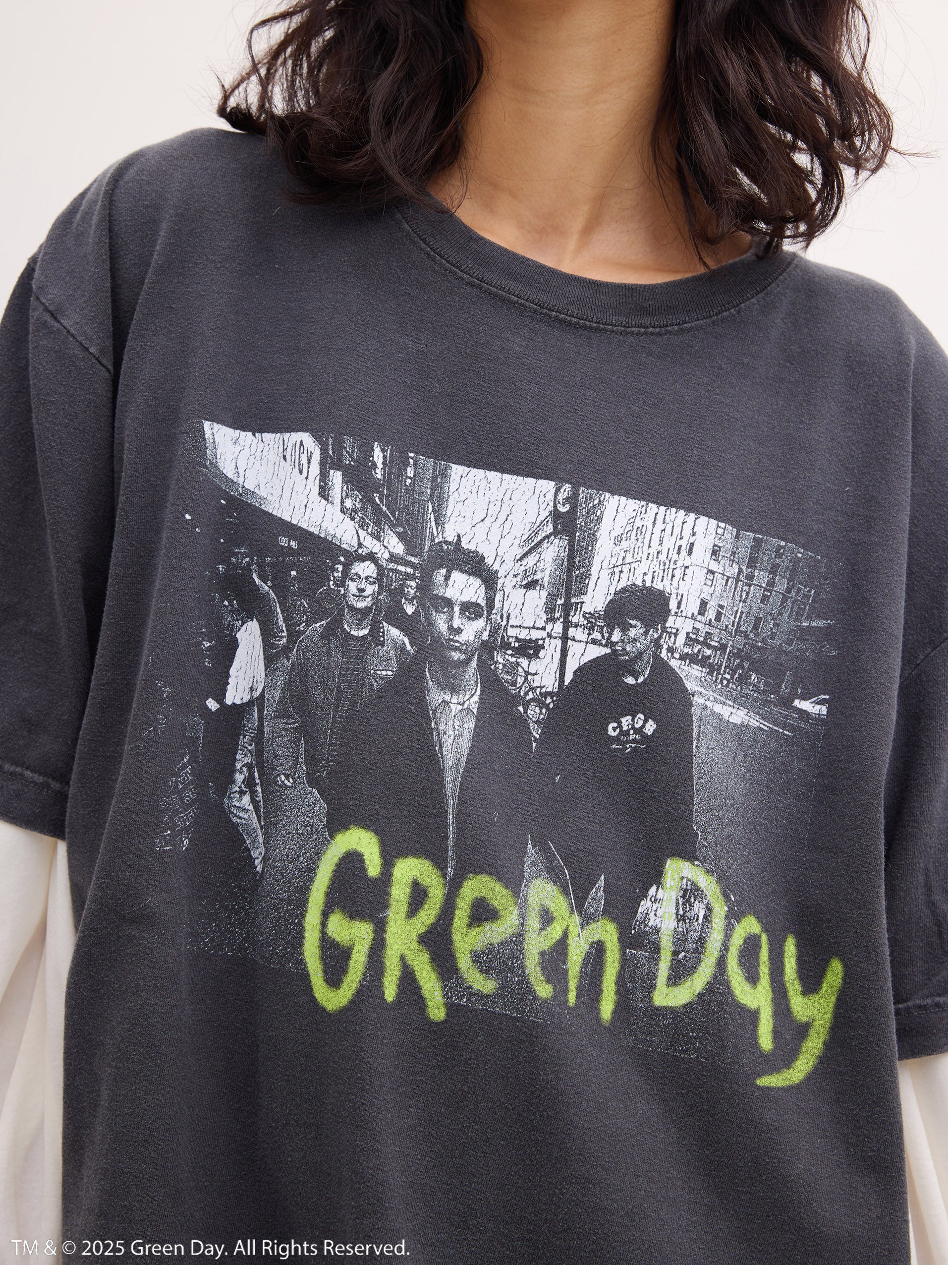 GREEN DAY / BLACK TEE