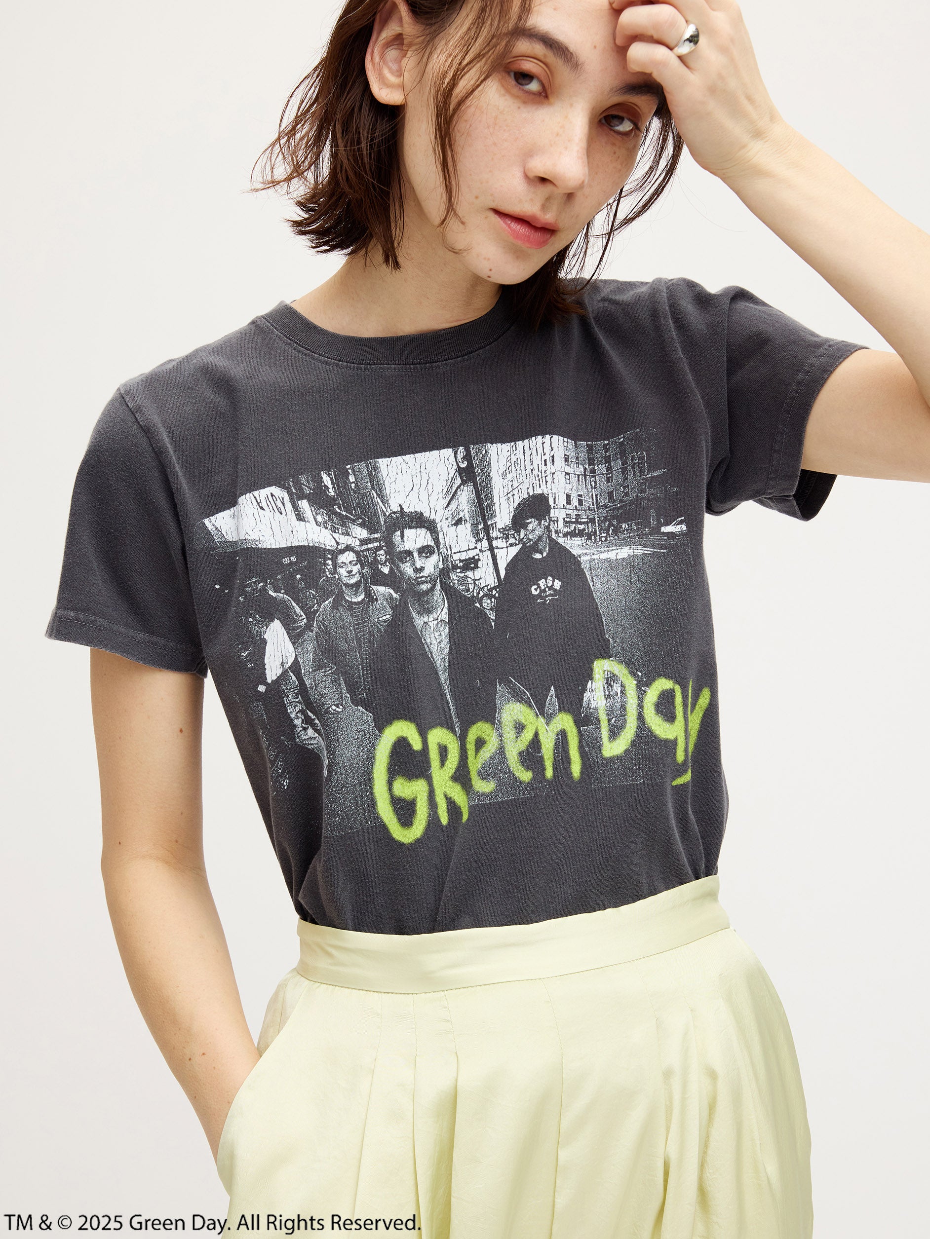 GREEN DAY / BLACK TEE