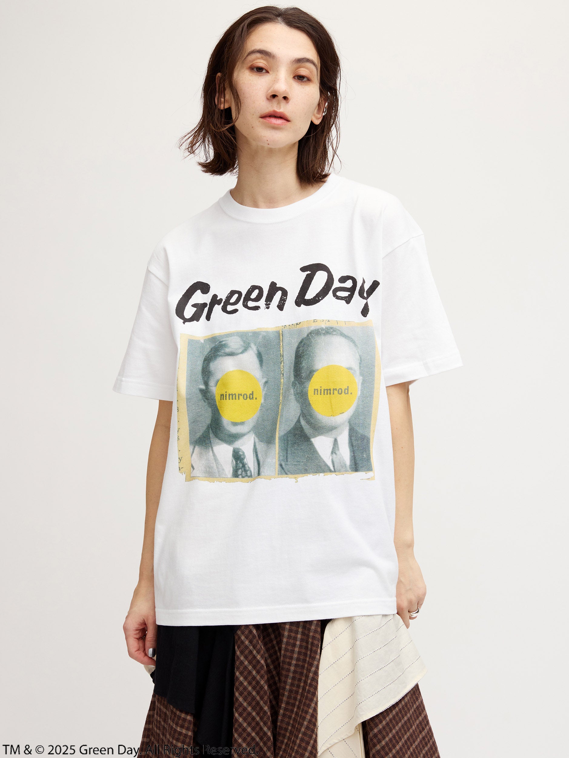 GREEN DAY / WHITE TEE