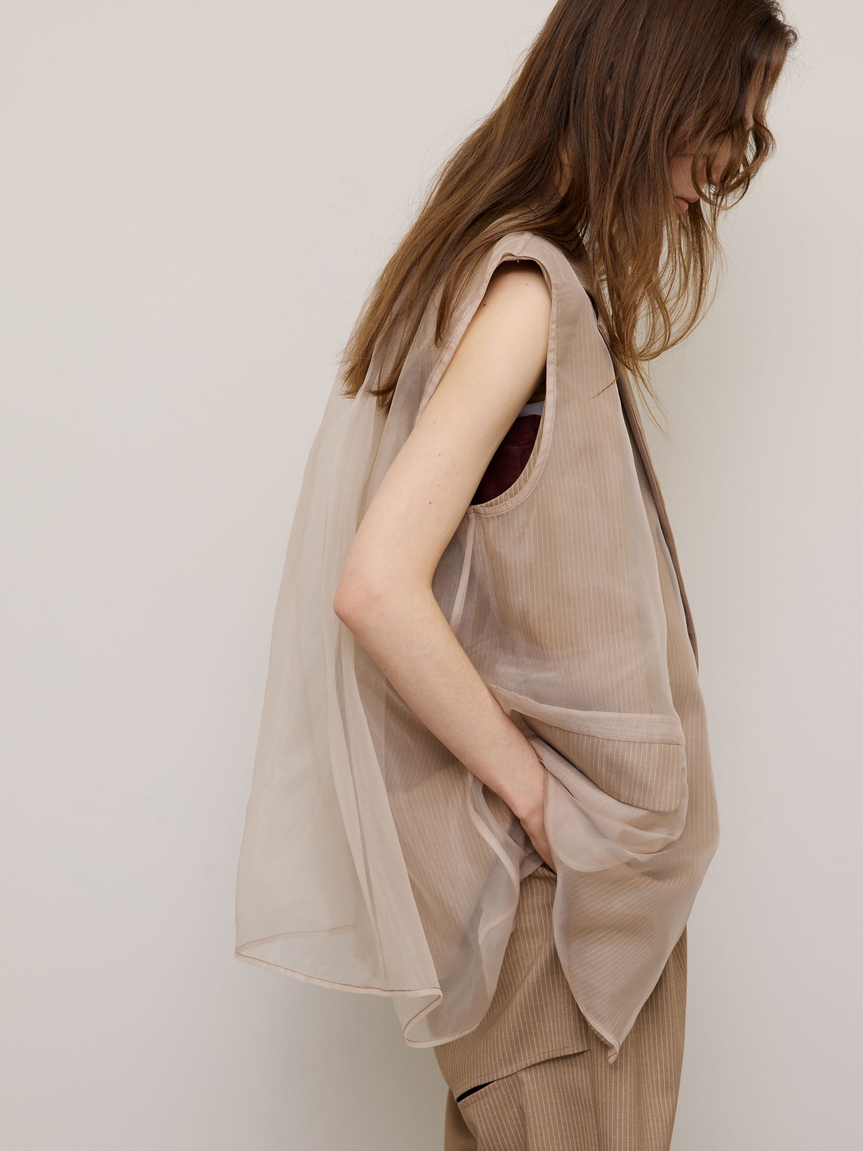 MEDI SHEER DOCKING LADY LIKE VEST