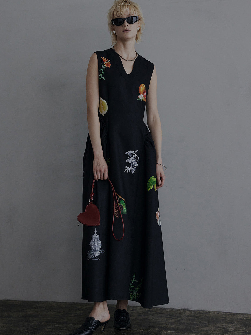 ELEANOR LINEN LIKE DRESS
