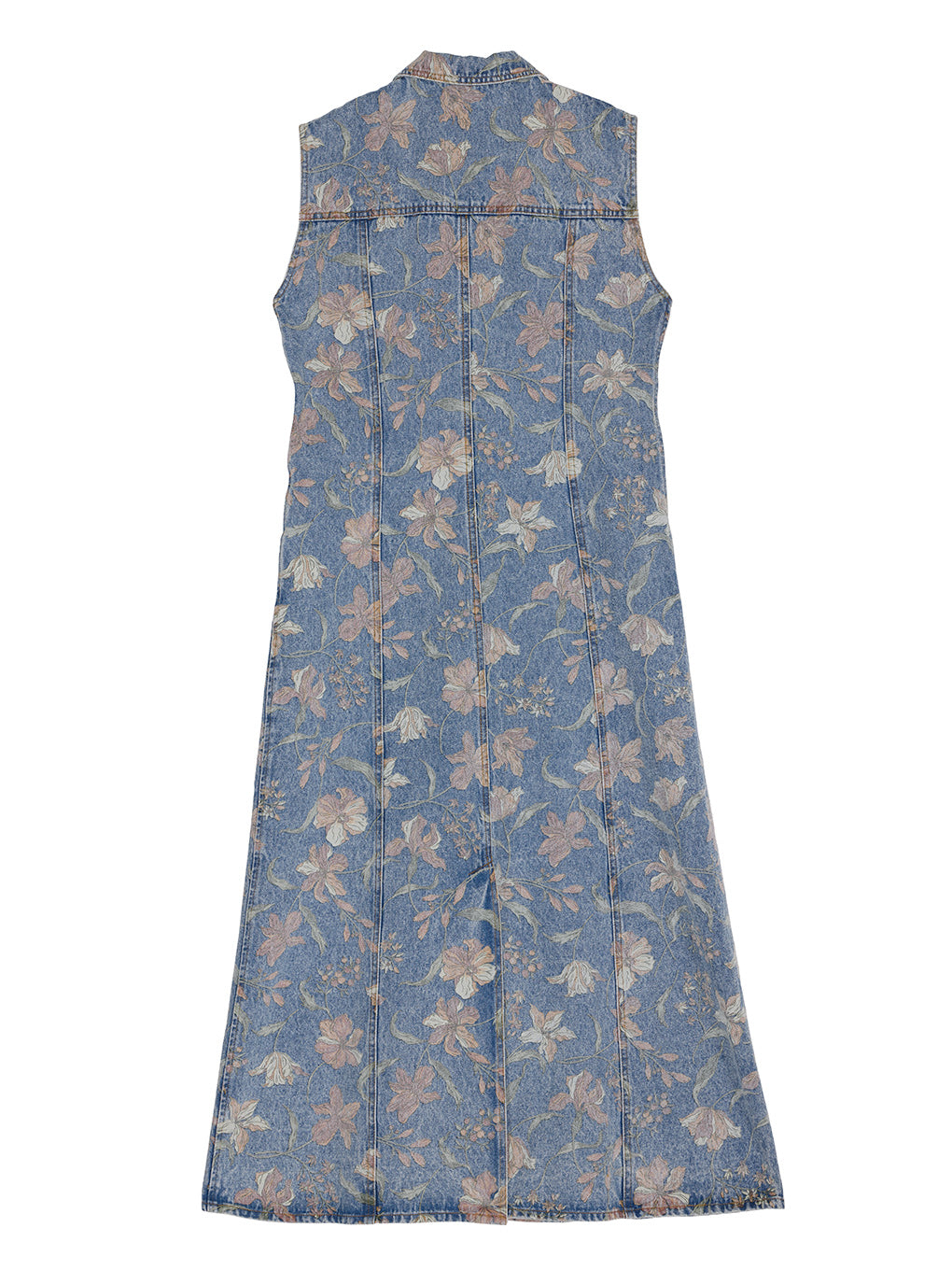 FIORE PRINT DENIM DRESS