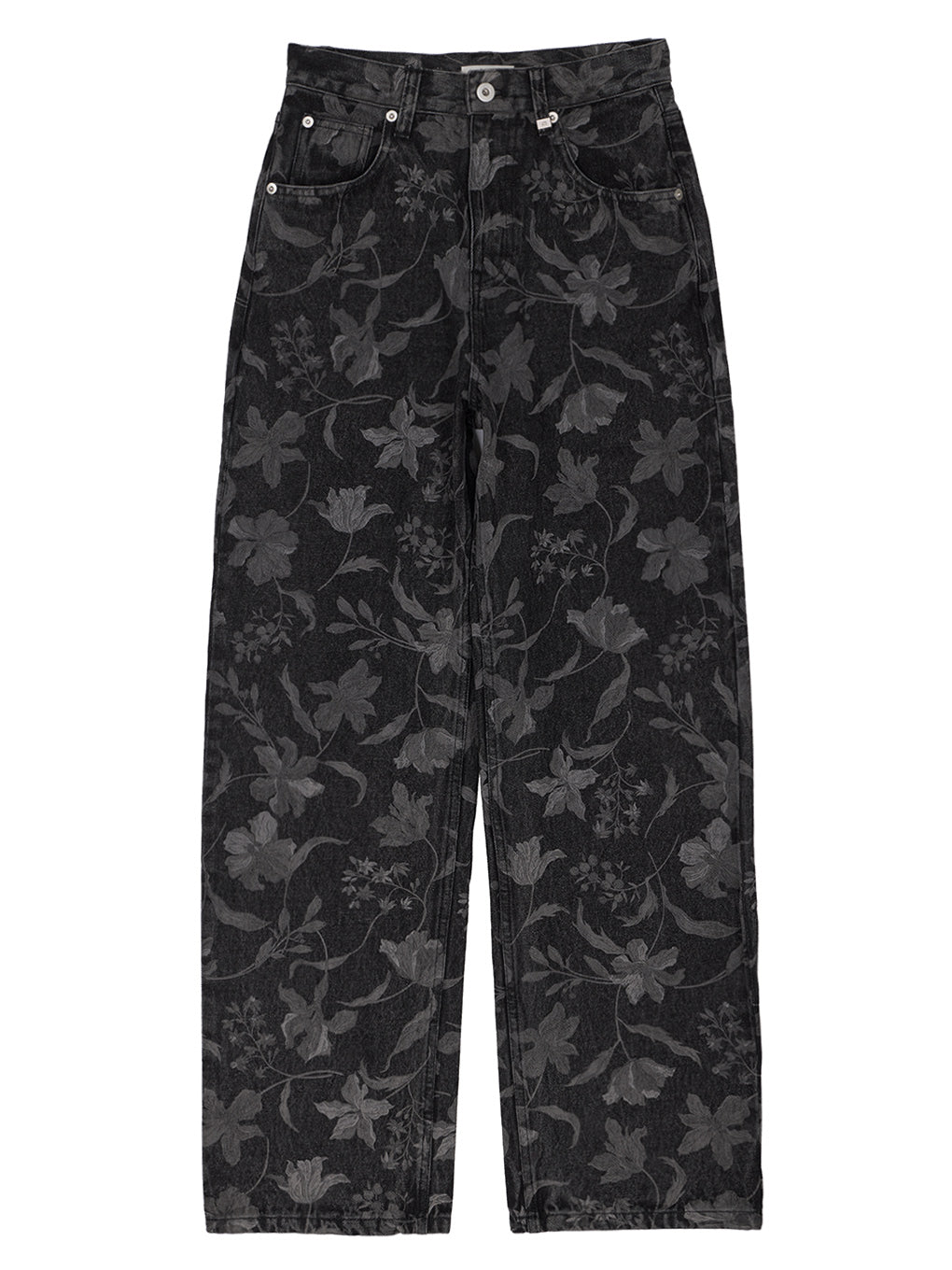 FIORE PRINT DENIM PANTS