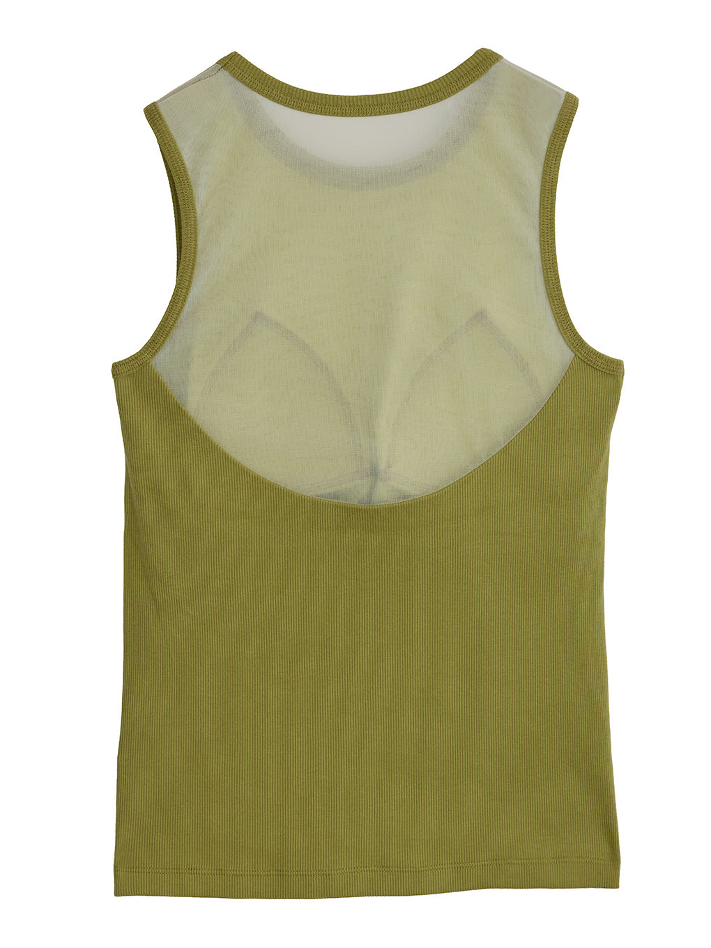 USEFUL BACK SHEER TANK TOP