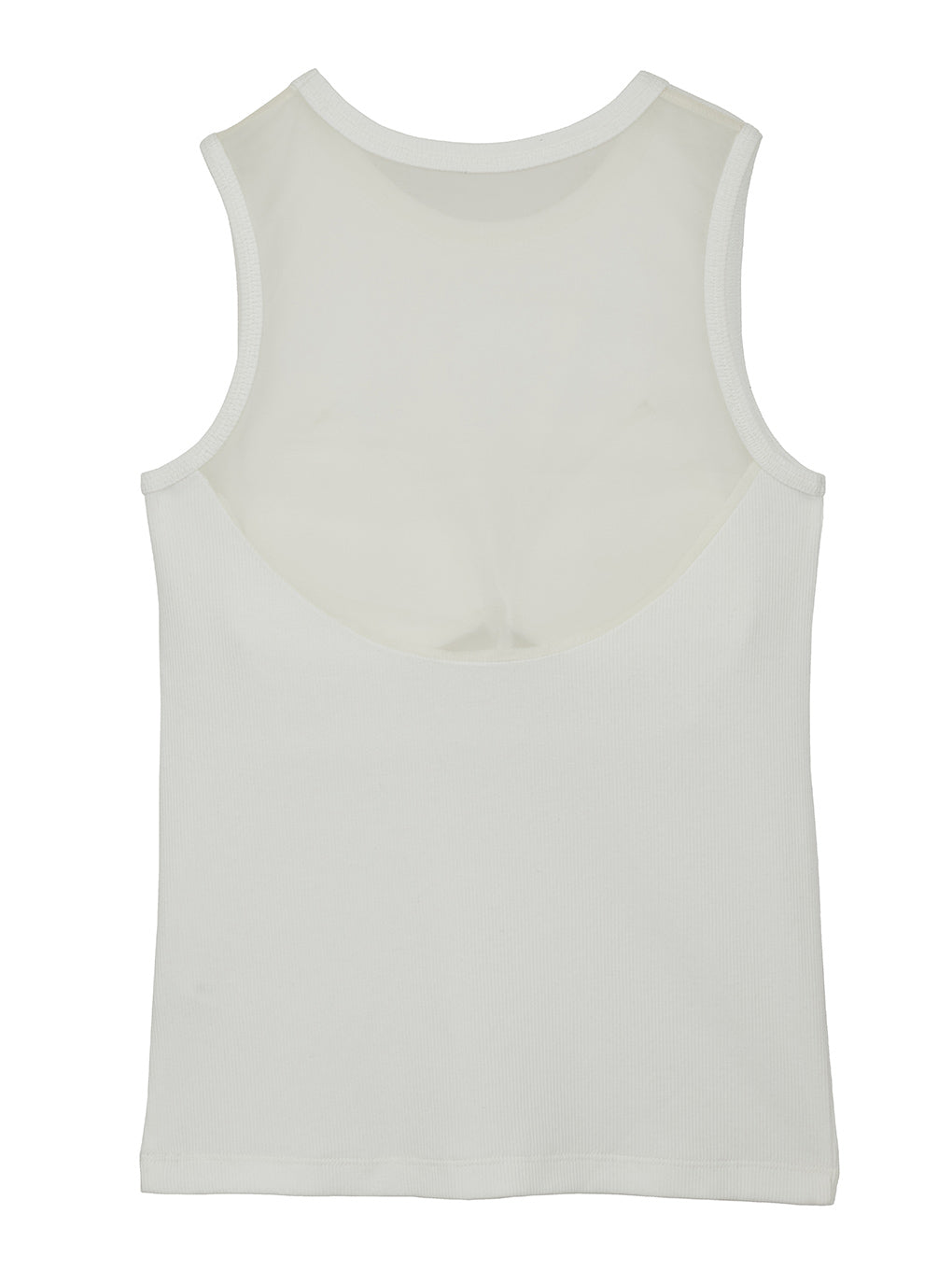 USEFUL BACK SHEER TANK TOP