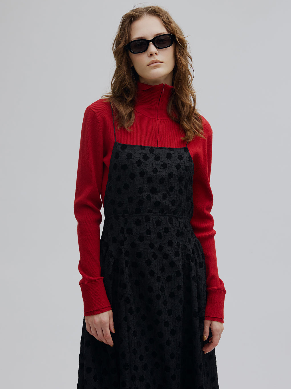 FLOCKY FLOWER CAMISOLE DRESS