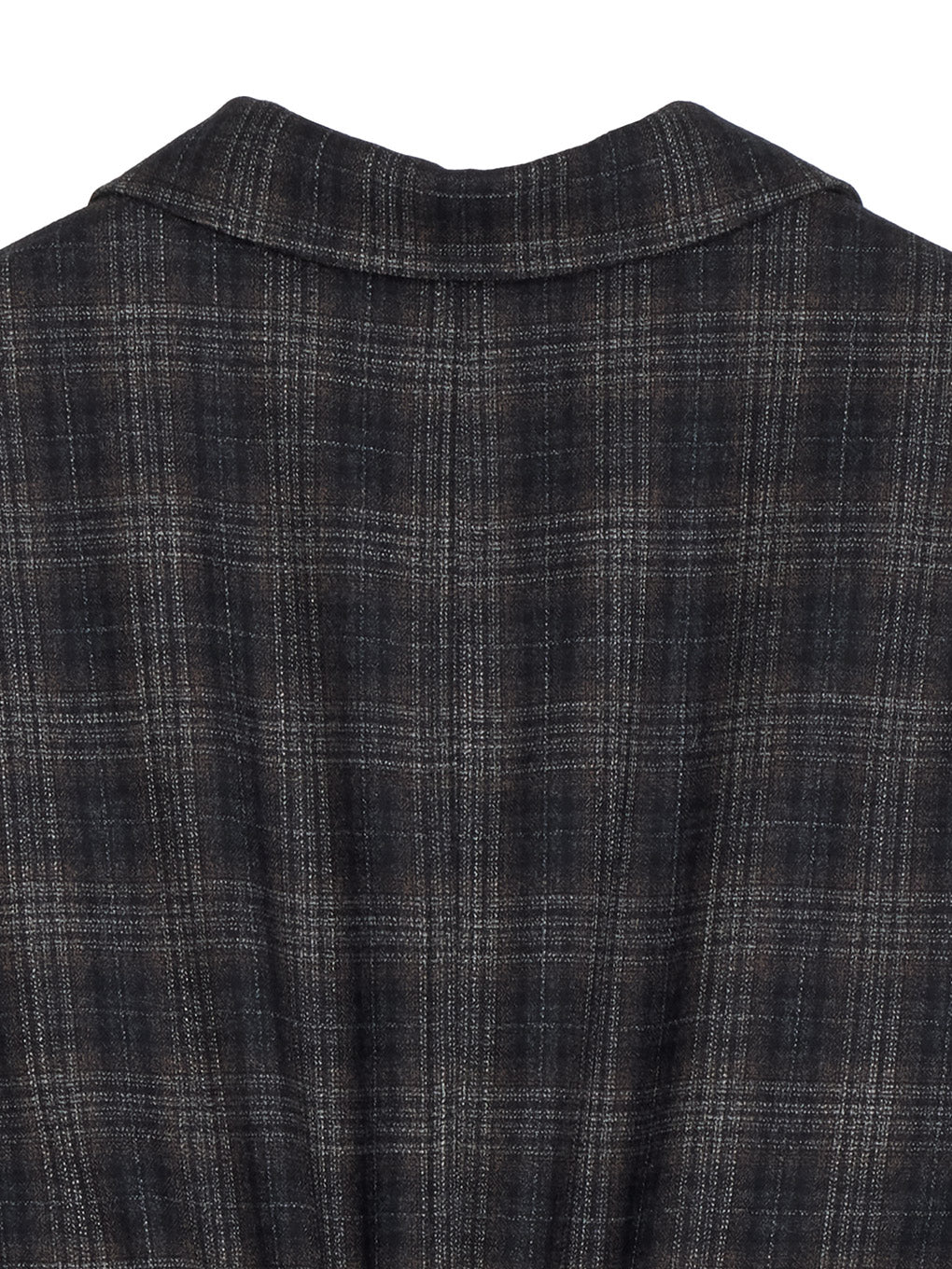 WAIST CROSS CHECK DRESS