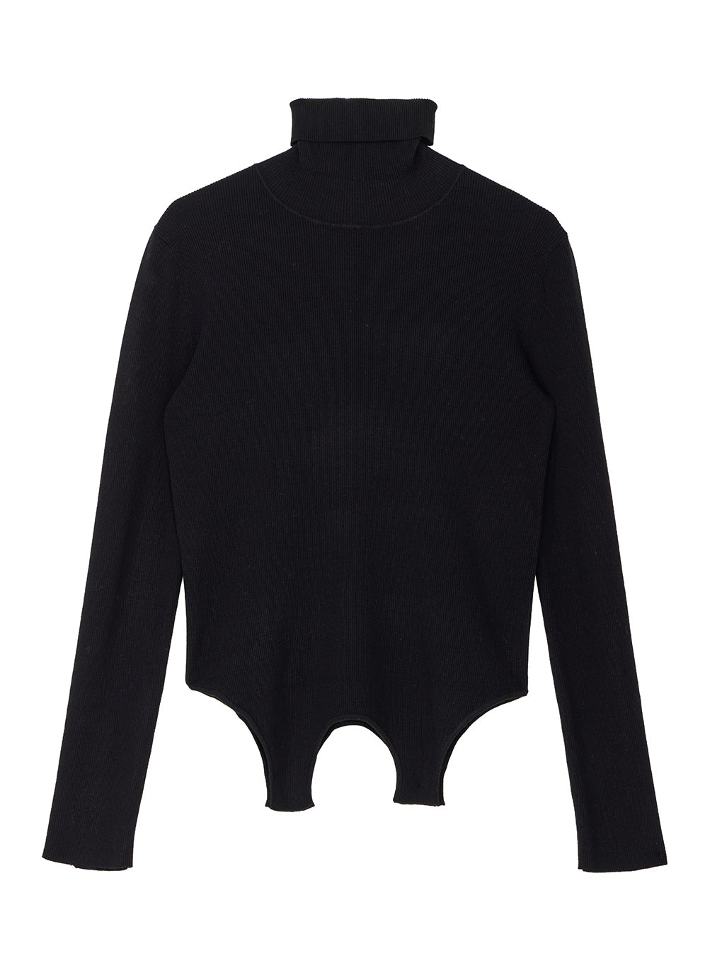 BEST TOUCH GARTER DETAIL KNIT TOP