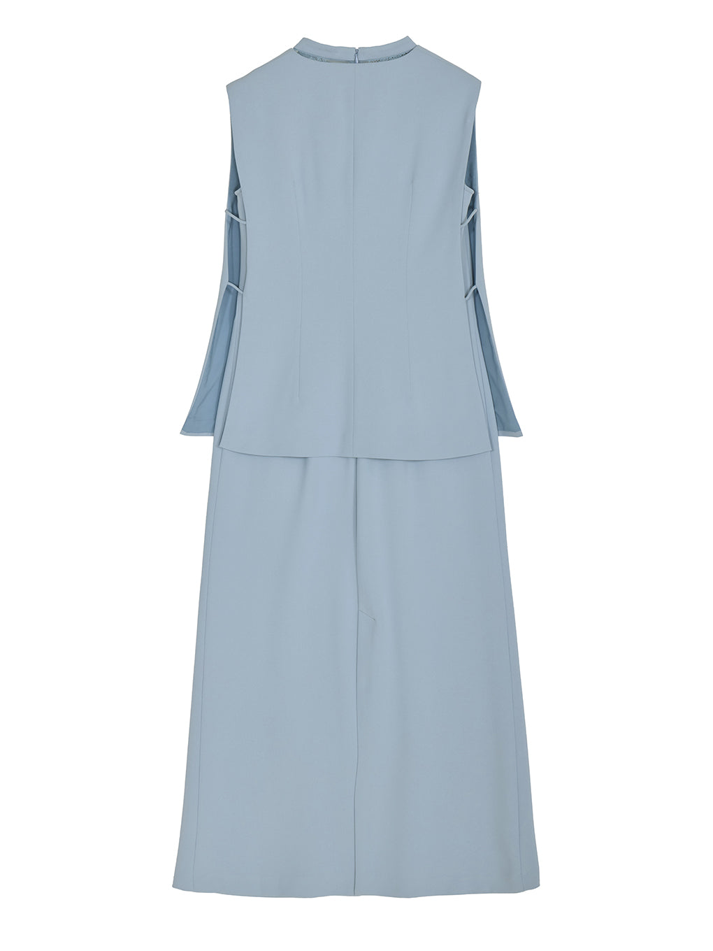 CORD VEST SET MERMAID DRESS