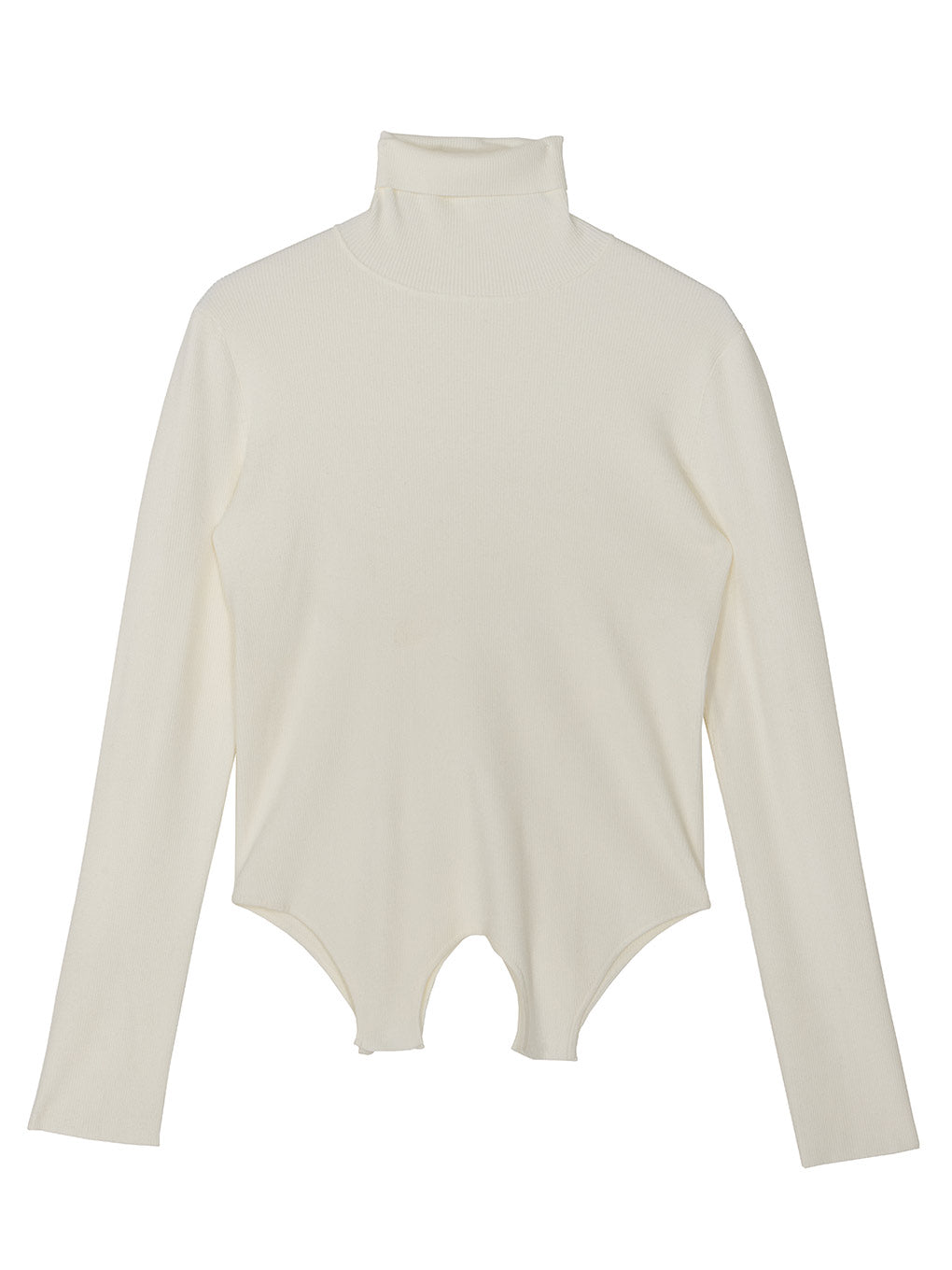 BEST TOUCH GARTER DETAIL KNIT TOP