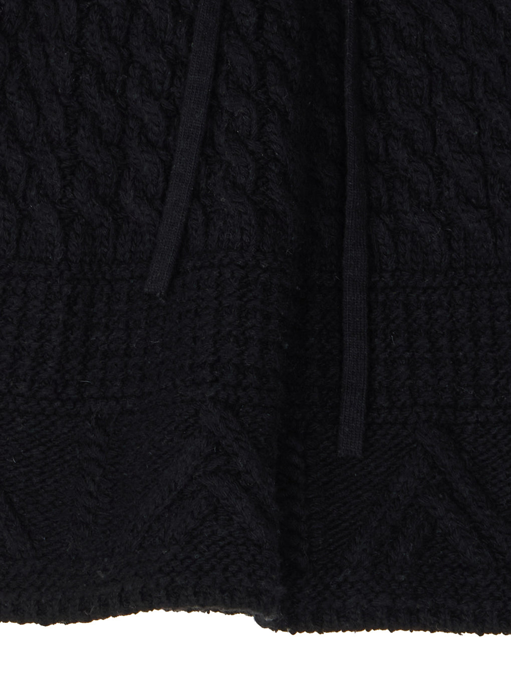 CABLE KNIT MINI SKIRT