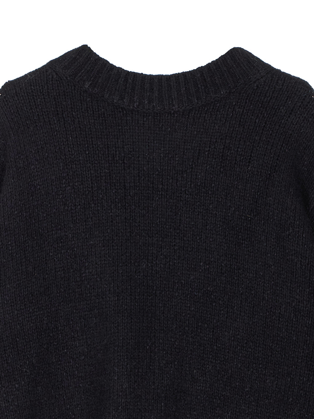 BACK OPEN LACE UP KNIT TOP