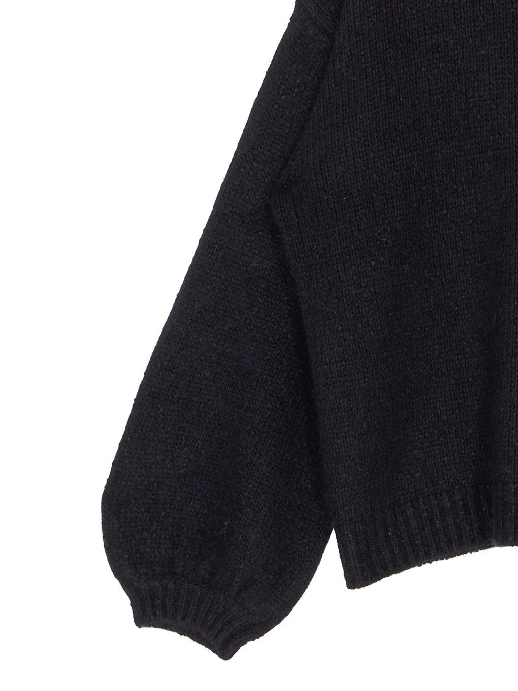 BACK OPEN LACE UP KNIT TOP