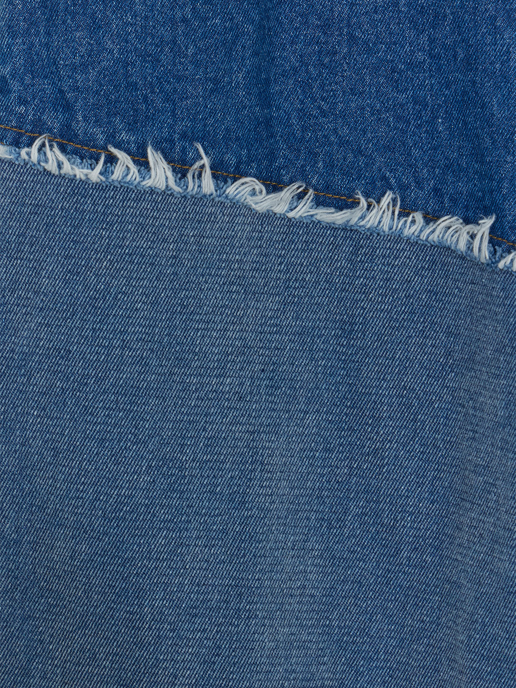 FLOCKY SWITCHING DENIM PANTS