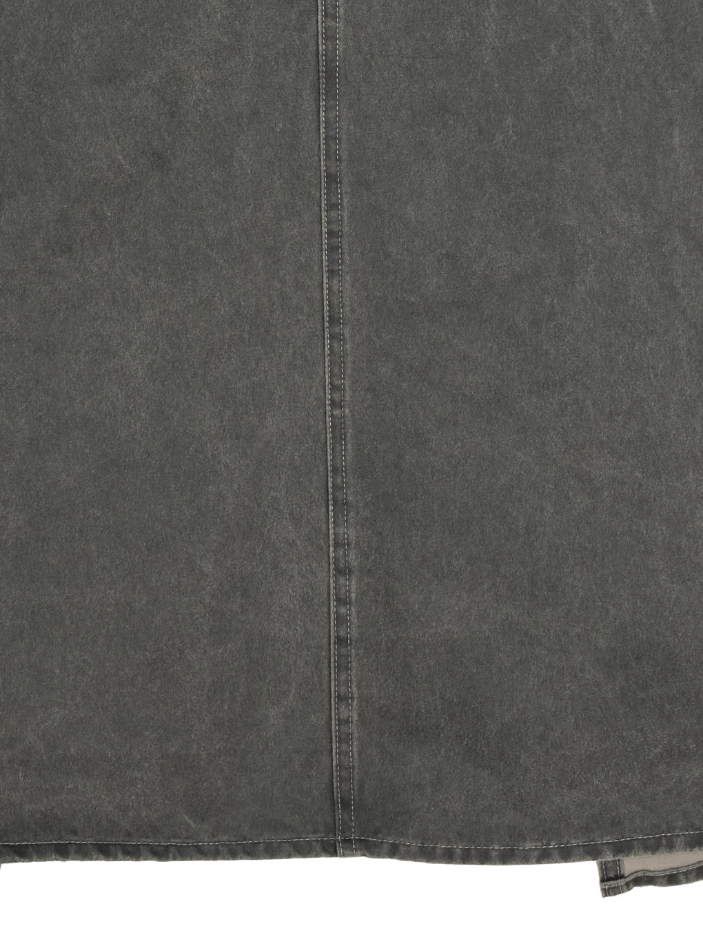 SYNTHETIC LEATHER WASH WIND SKIRT
