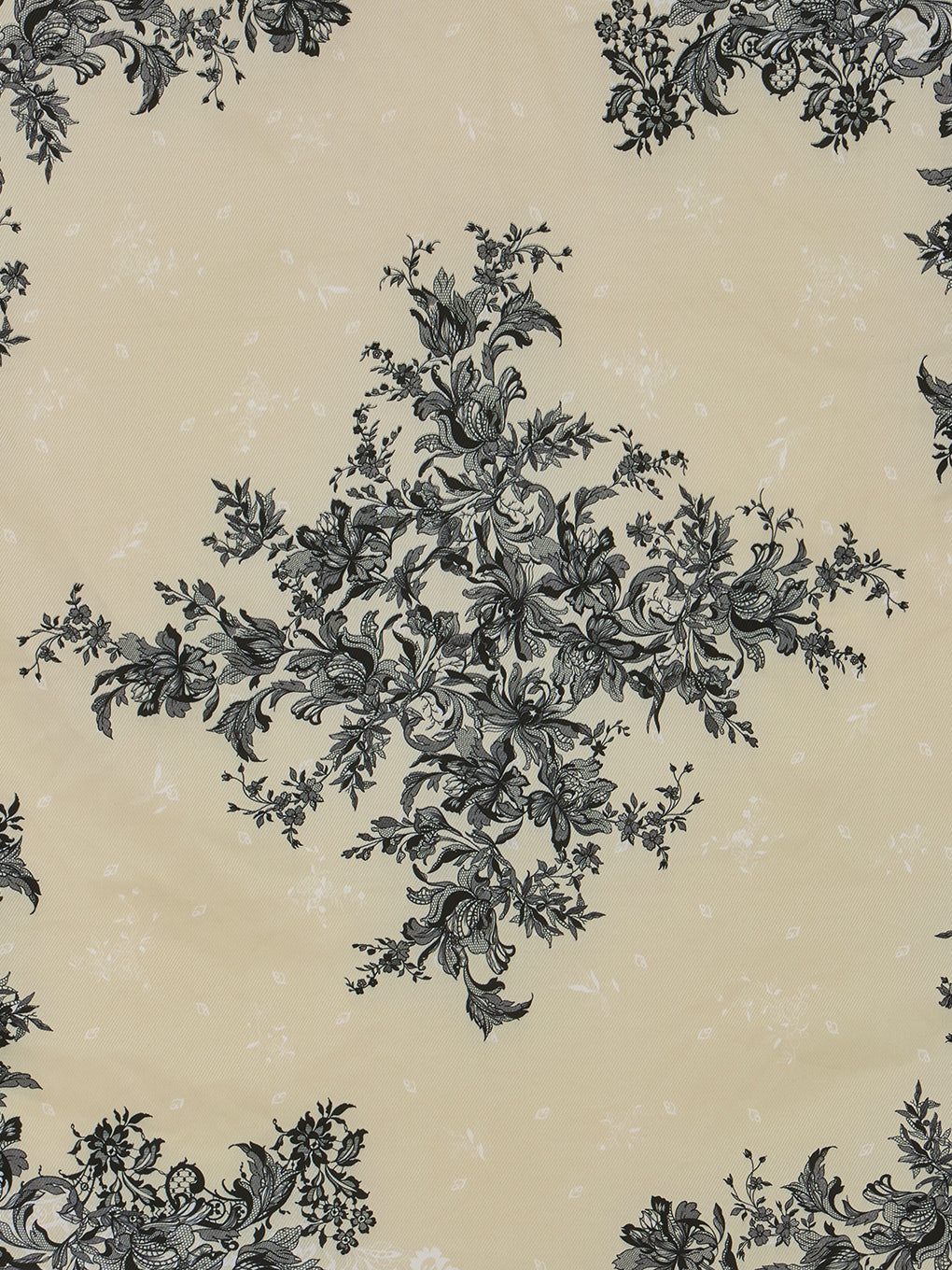 FLORAL LACE PRINT SCARF
