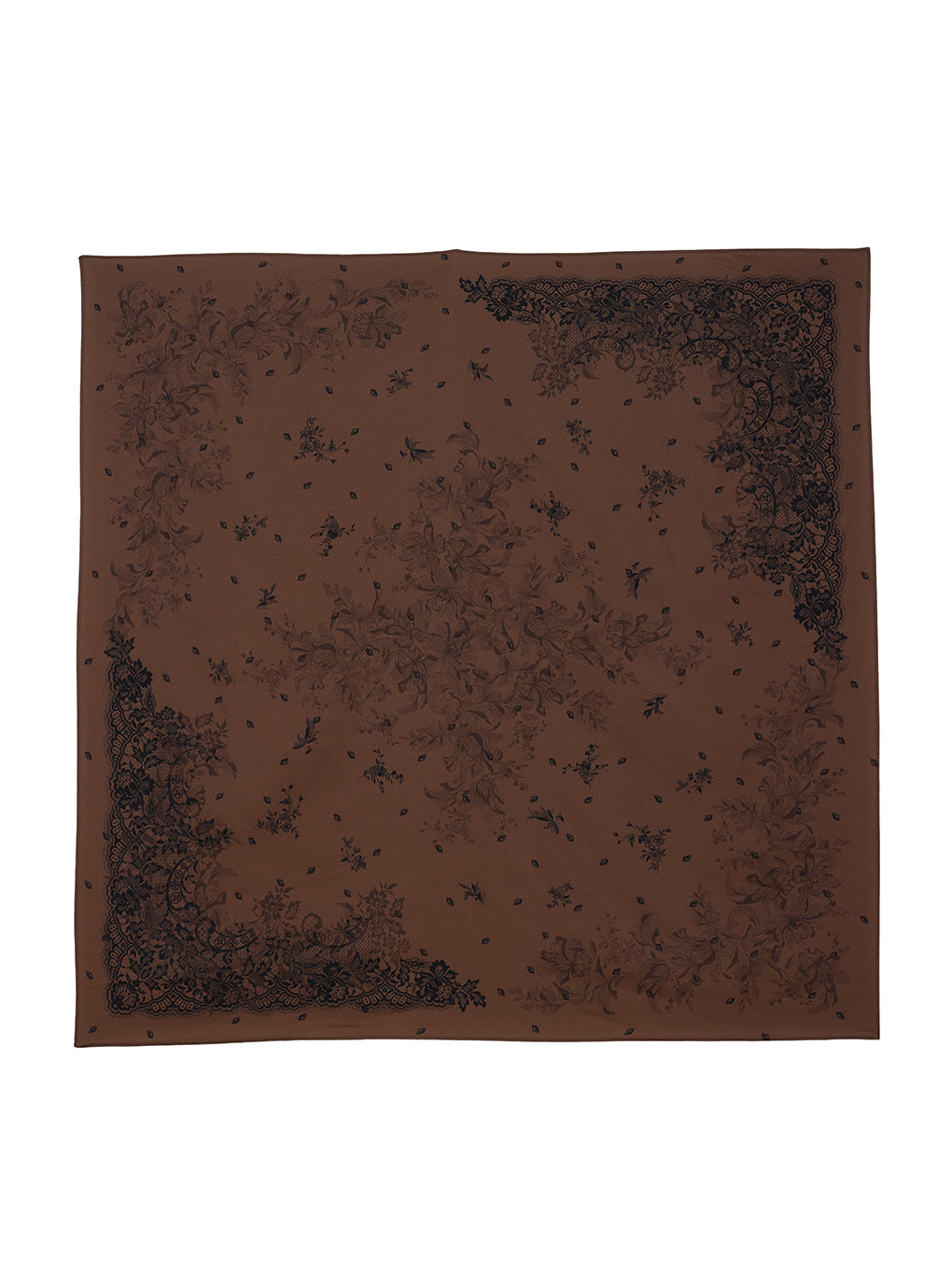FLORAL LACE PRINT SCARF