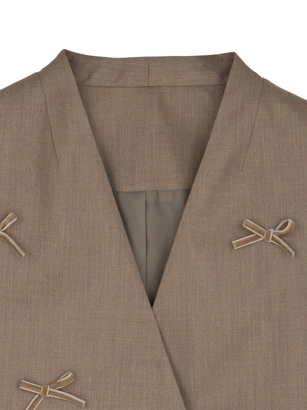 RIBBON SCATTERED VEST