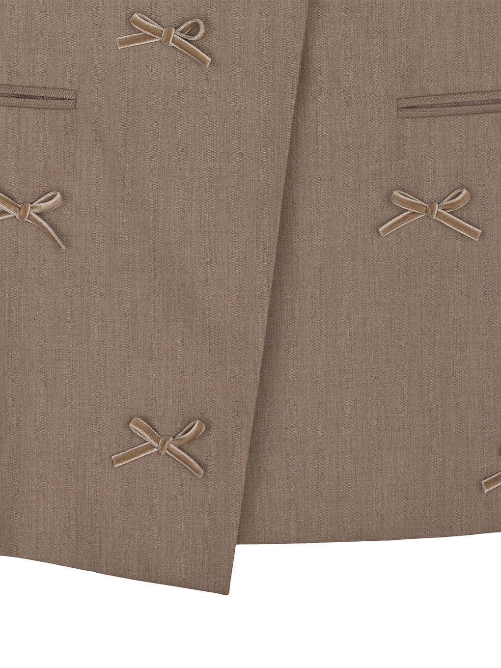 RIBBON SCATTERED VEST