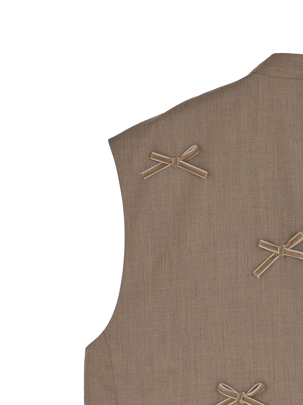 RIBBON SCATTERED VEST