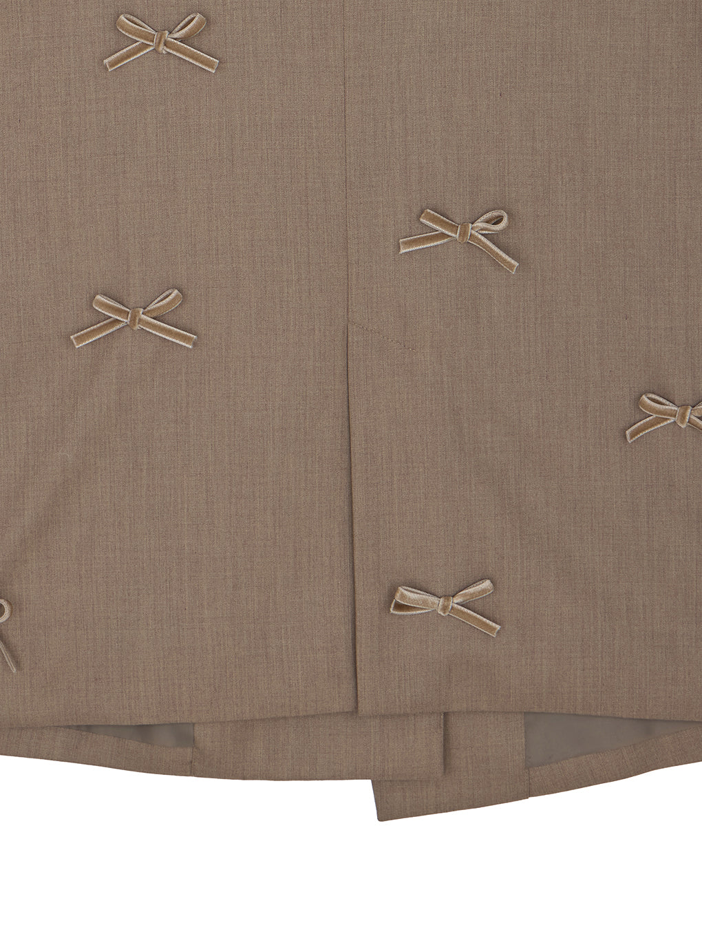 RIBBON SCATTERED VEST