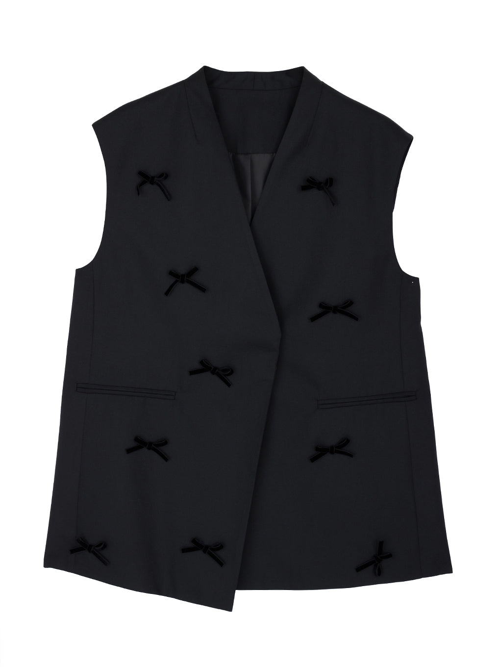 RIBBON SCATTERED VEST