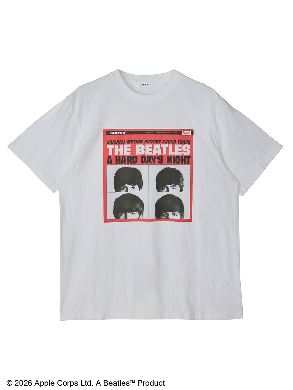 THE BEATLES × Ameri PRINT OVER TEE