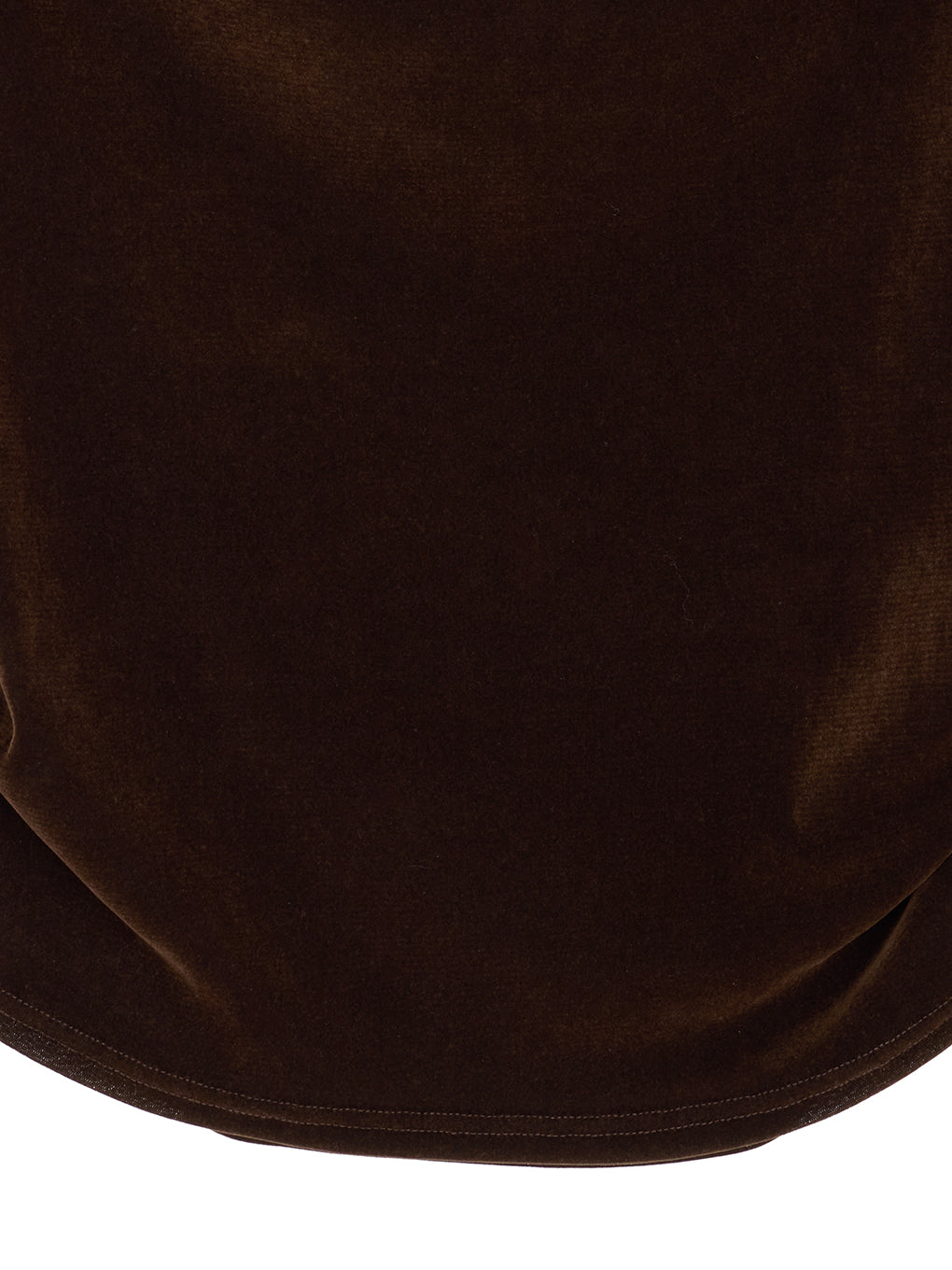 2WAY DRAPE VELOUR TOP