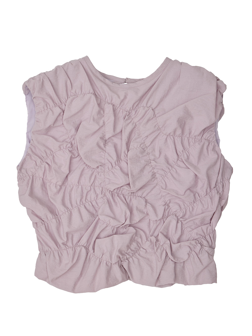 BUMPY GATHER BACK OPEN TOP