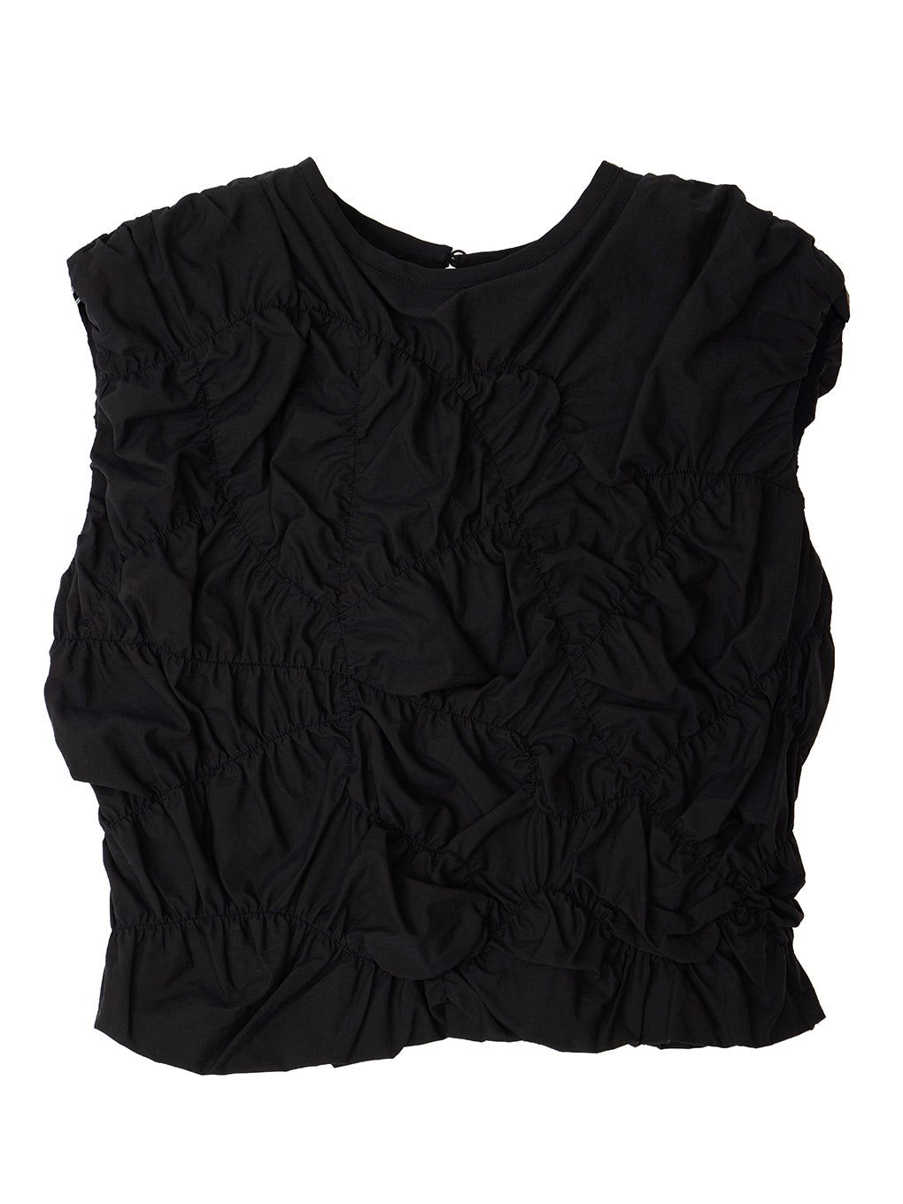 BUMPY GATHER BACK OPEN TOP