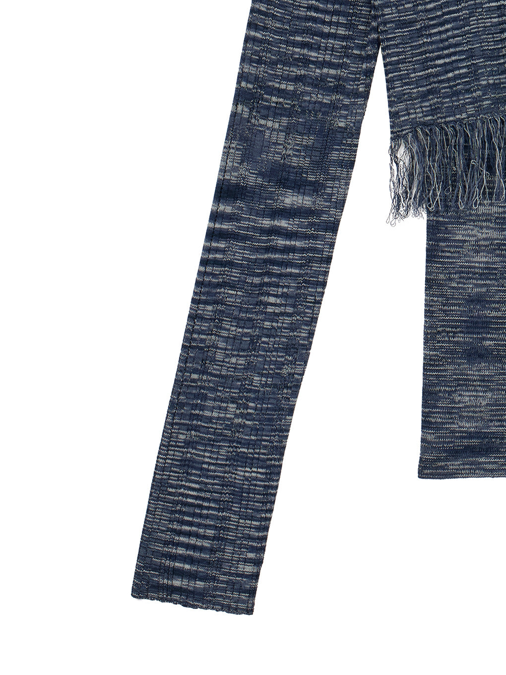 FRINGE CARDIGAN WITH CAMISOLE