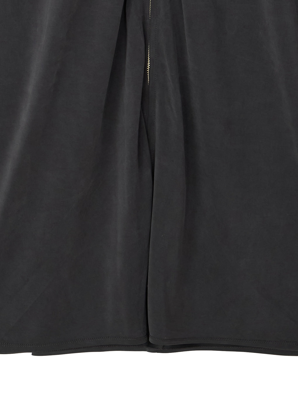 FIBRYL HIGH NECK ZIP CUT DRESS