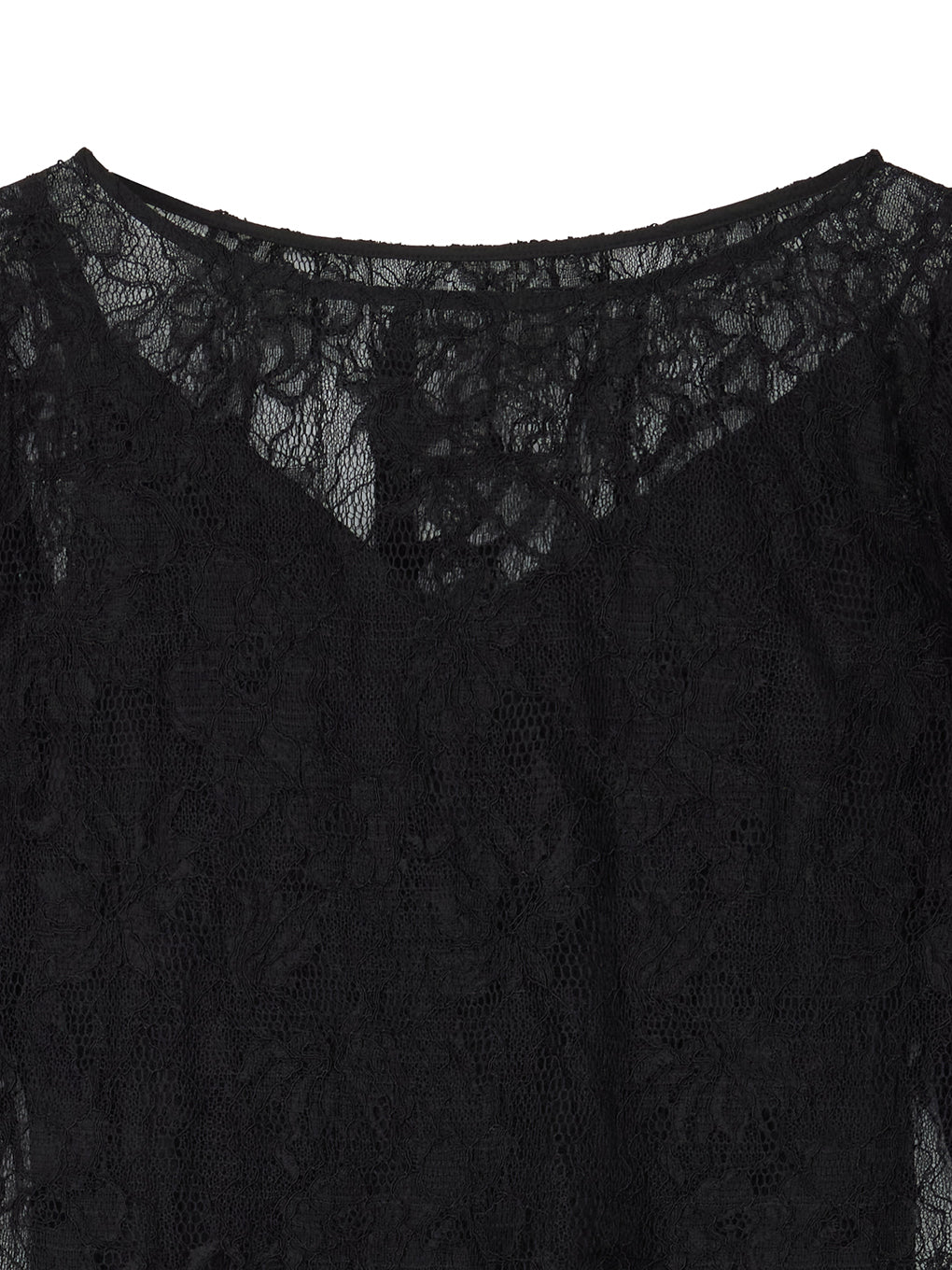 RASCHEL LACE LAYERED DRESS