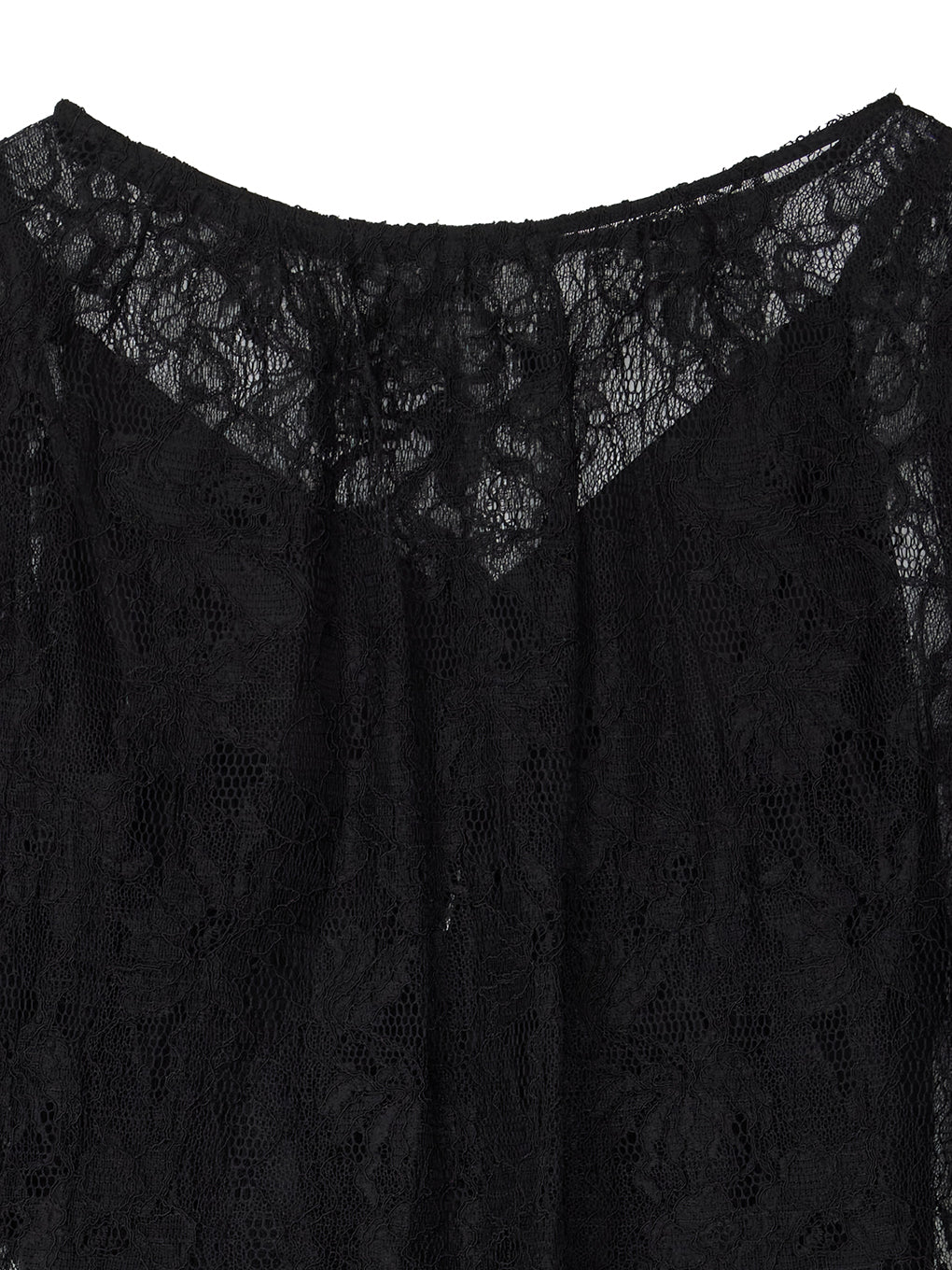 RASCHEL LACE LAYERED DRESS