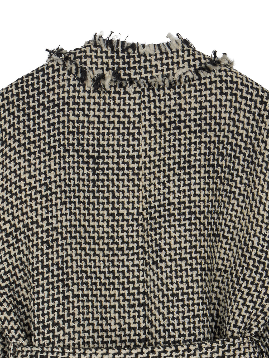 TWEED FRINGE MEDIUM JACKET
