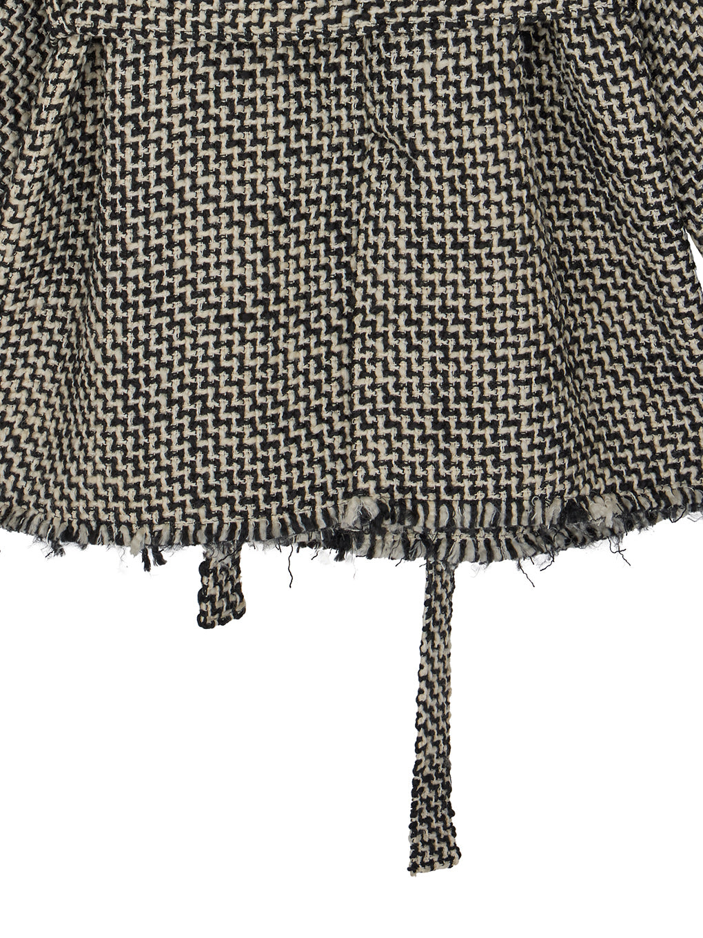 TWEED FRINGE MEDIUM JACKET