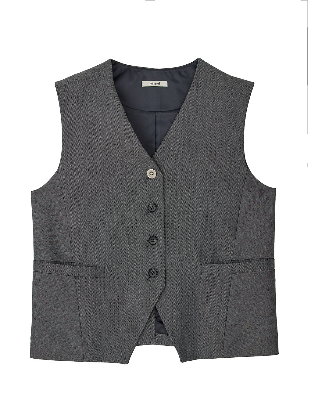 RANDOM HERRINGBONE VEST