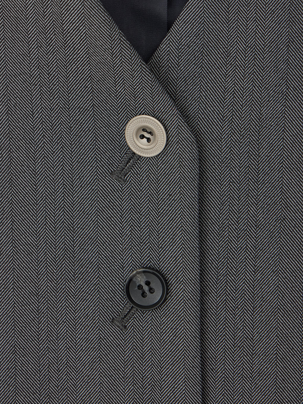 RANDOM HERRINGBONE VEST