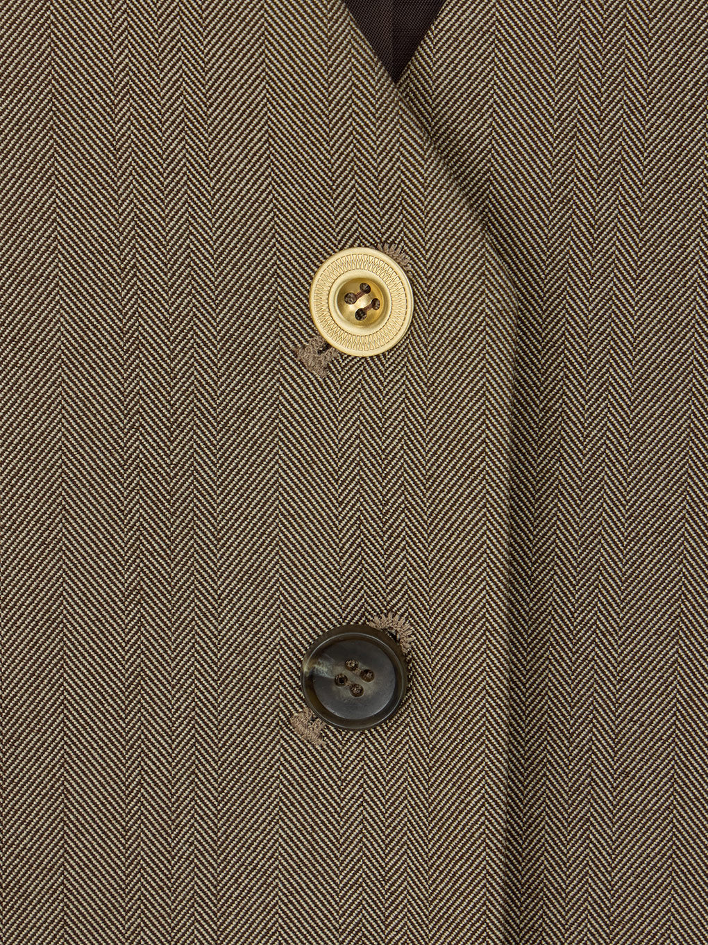RANDOM HERRINGBONE VEST