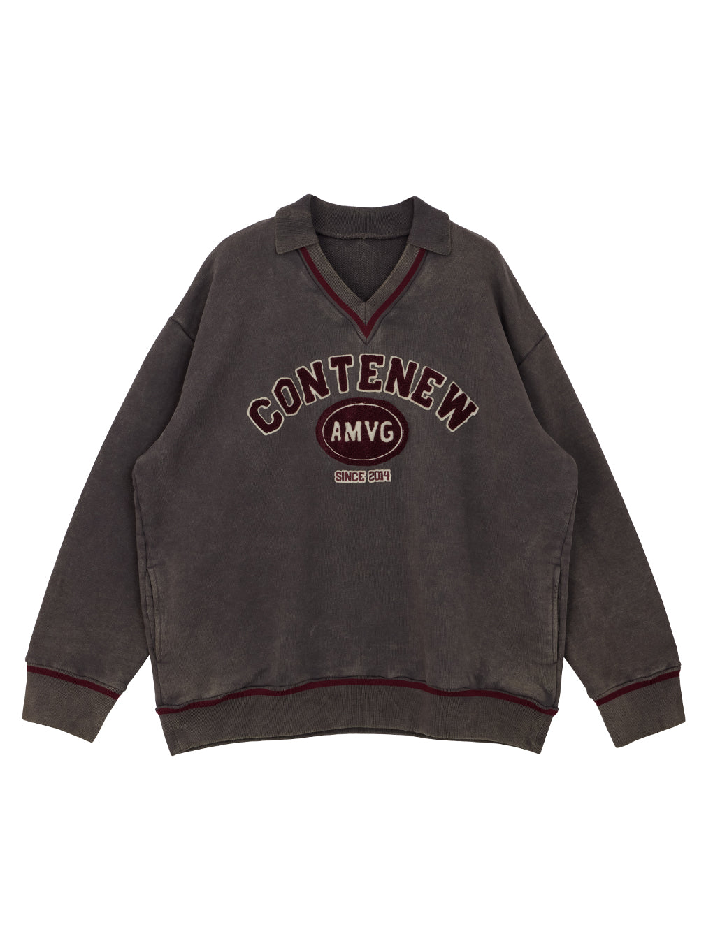 24AW CONCEPT LOGO EMBROIDERY SWEAT TOP