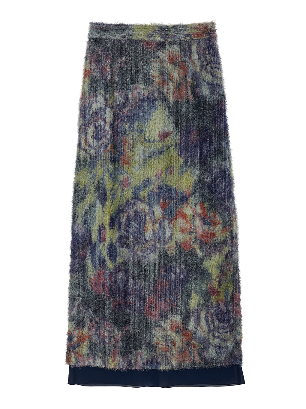 WOVEN PATTERN FLOWER SKIRT