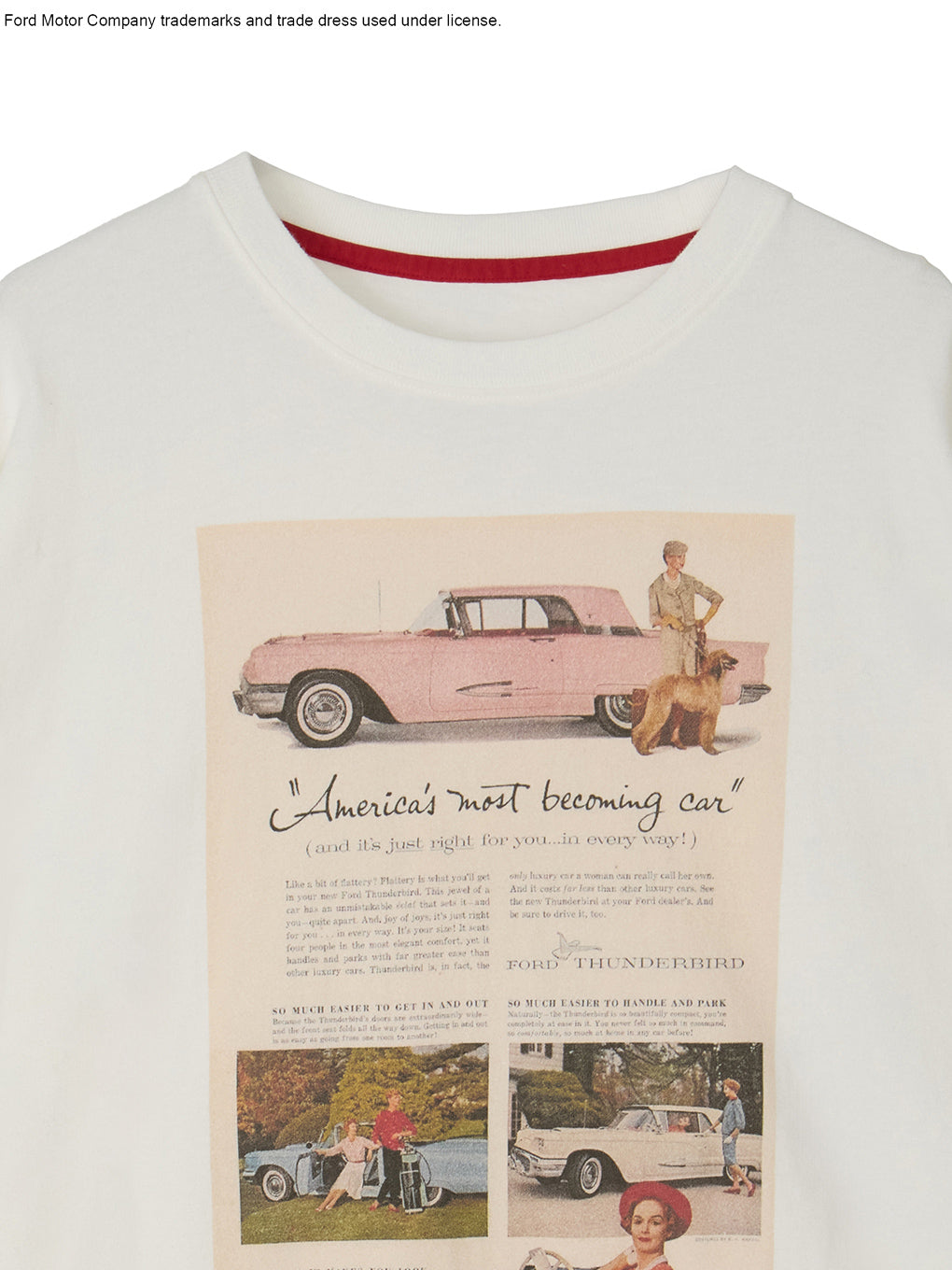 Ford FLYER PRINT LONG SLEEVE TOP