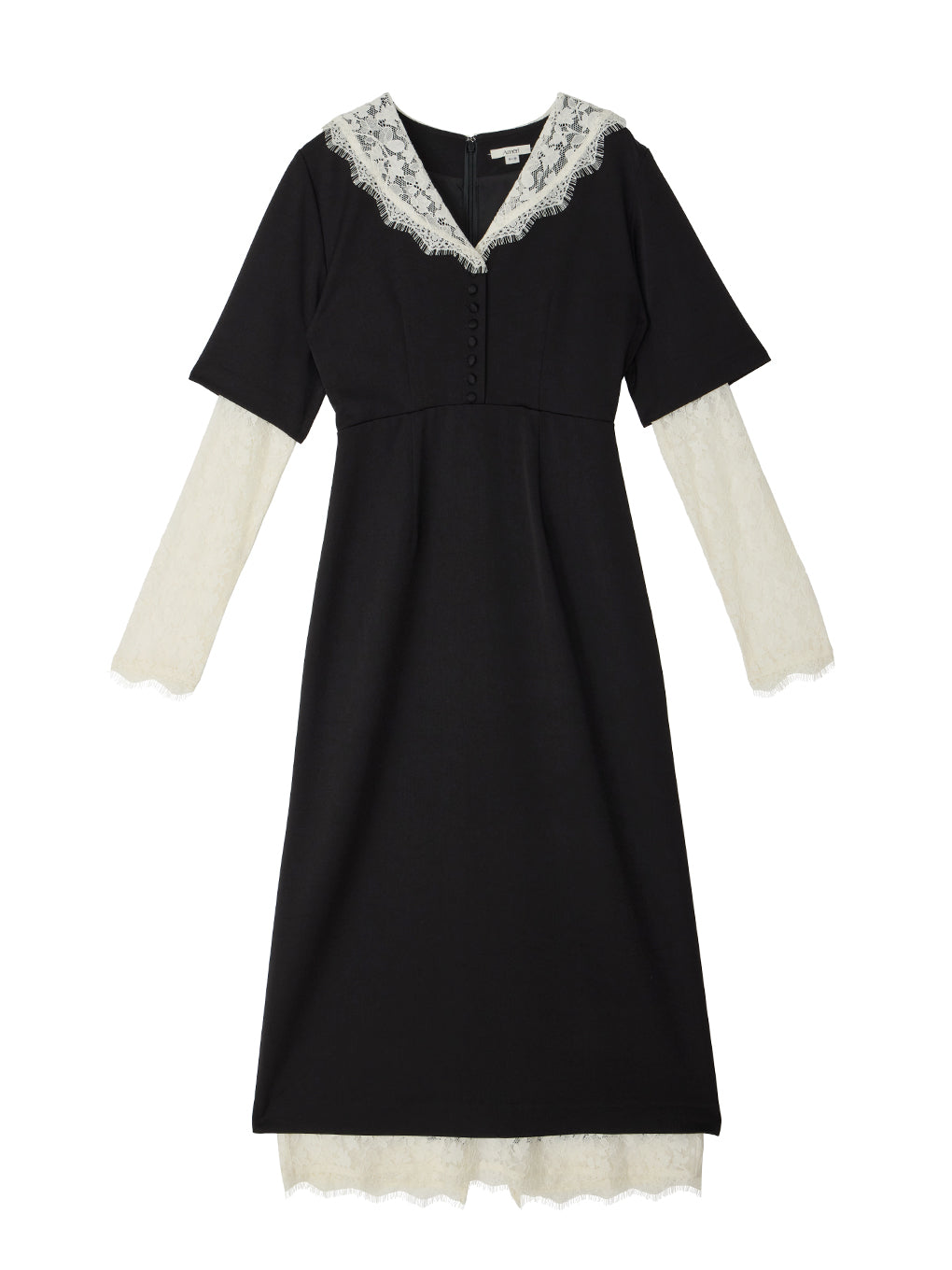 LACE LAYERED LIKE DRESS