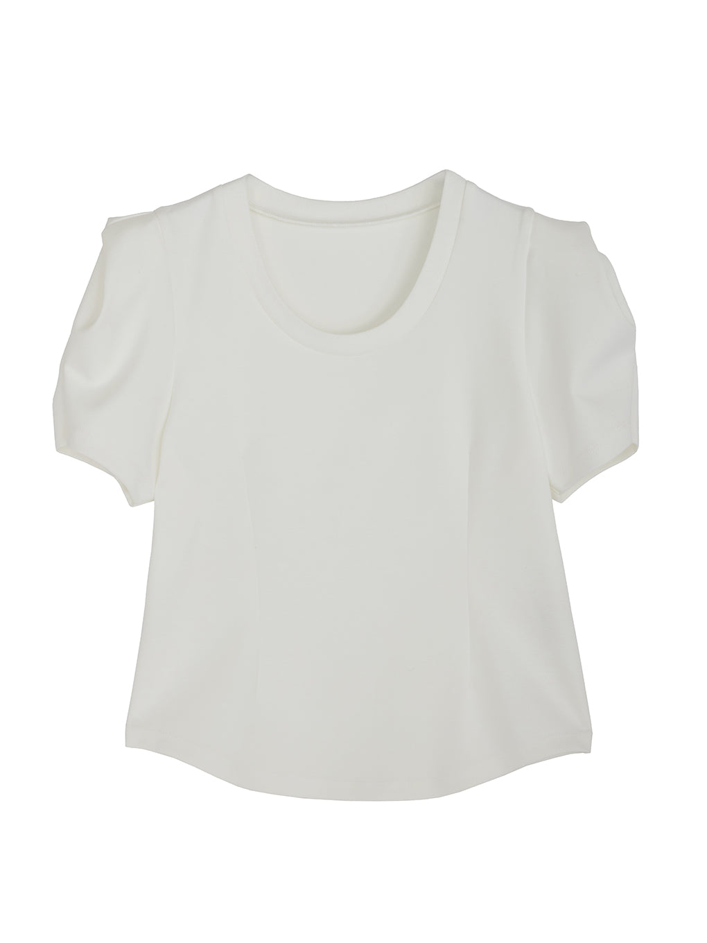 DEFORMATION SHOULDER CUT TOP